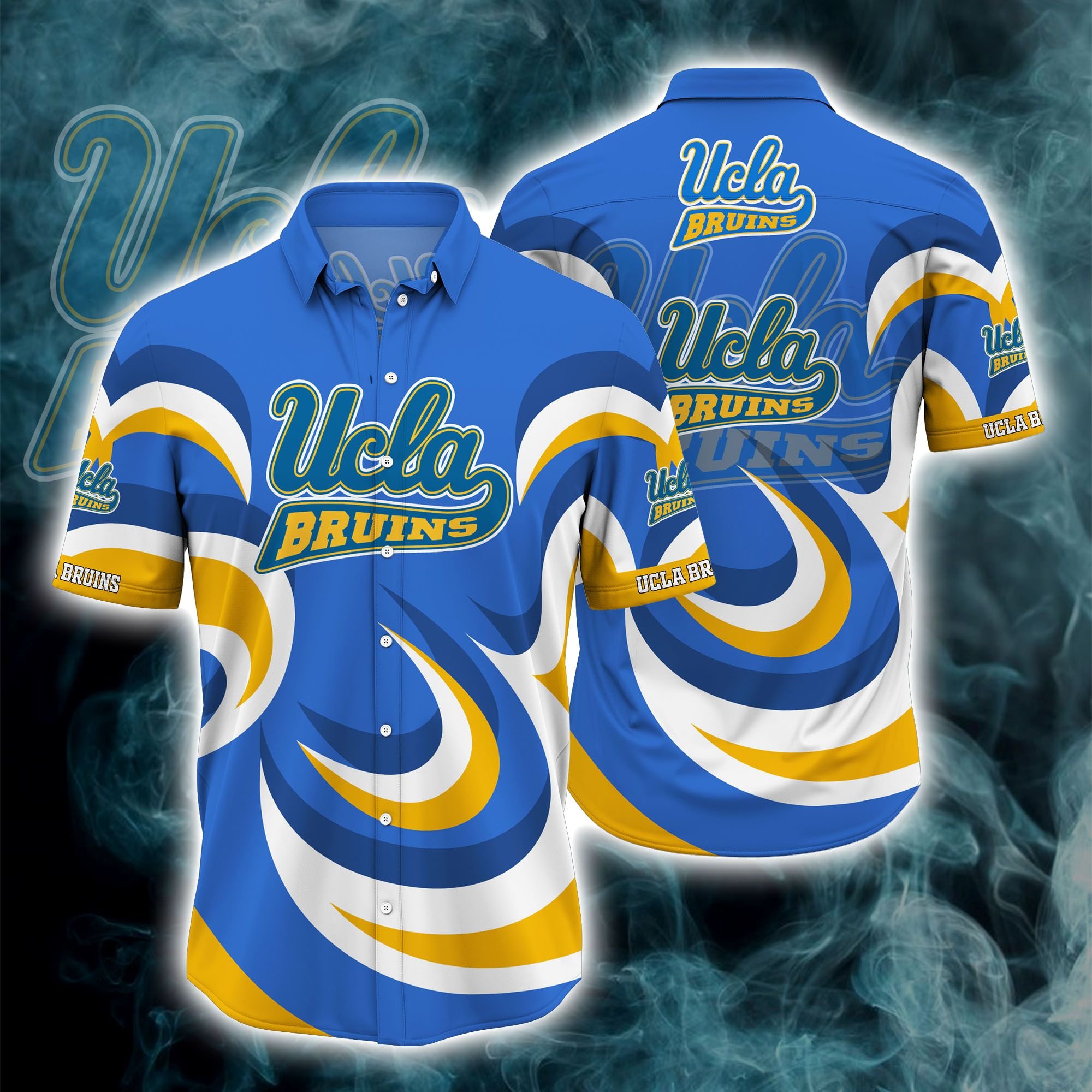 UCLA Bruins NCAA Hawaiian Hoodie 3D Clothing DT3D133028