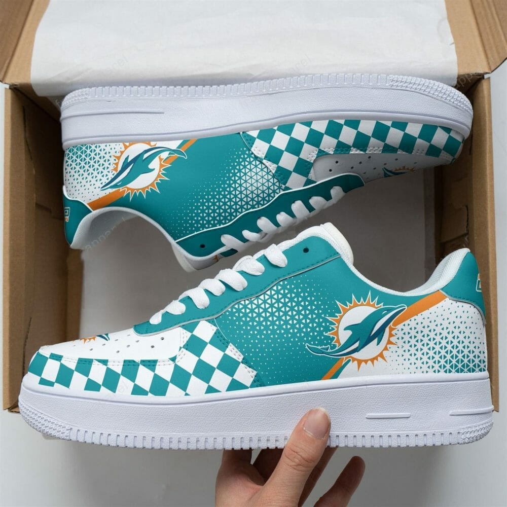 Buy Miami Dolphins Air Sneakers Custom Shoes Perfect Gift For Fans 2022 ...