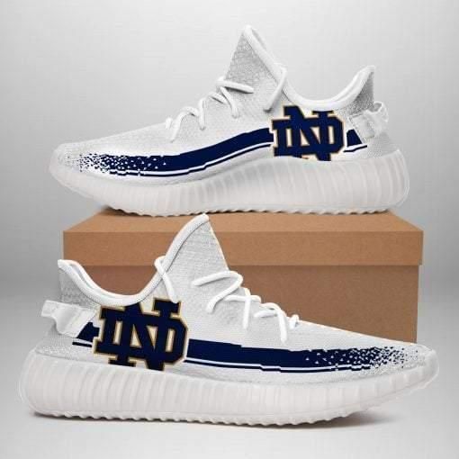 Buy Notre Dame Fighting Yeezy Shoes Custom Shoes - HomeFavo