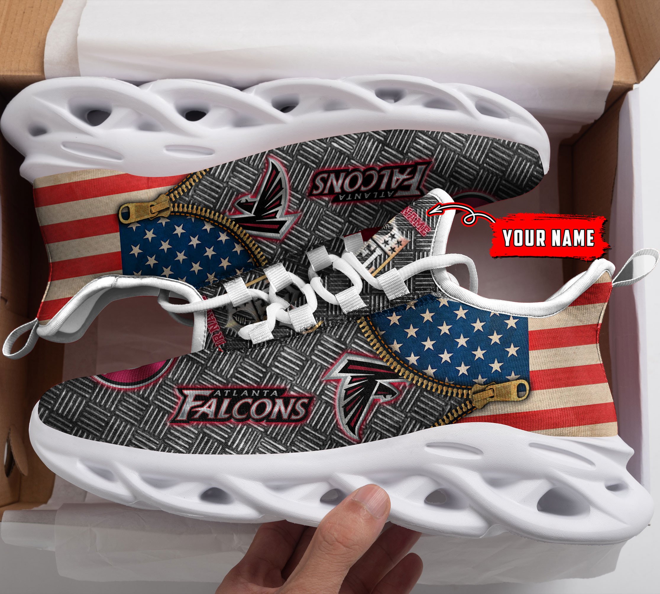 Atlanta Falcons NFL New Clunky Sneaker 2023 For Fans - HomeFavo