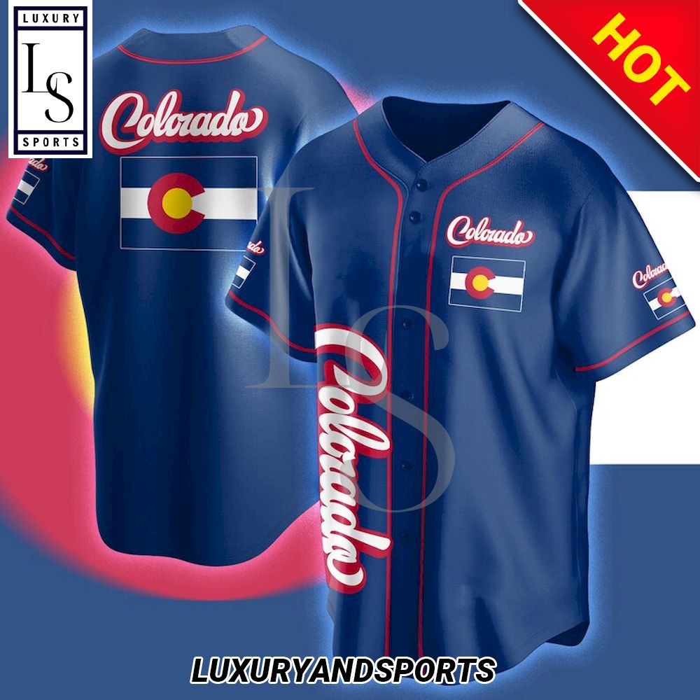 Colorado Jersey Baseball Shirt - HomeFavo