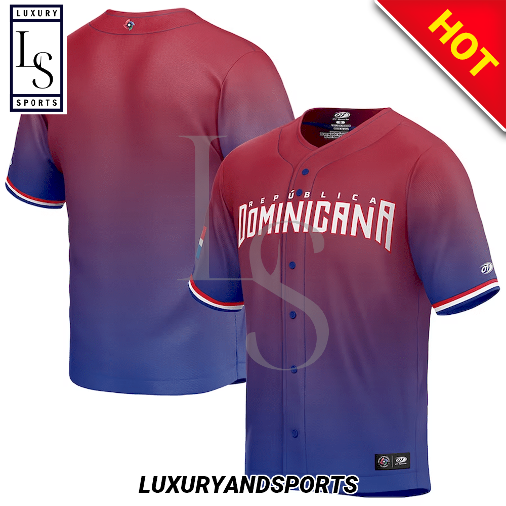 Dominican Republic Baseball Jersey HomeFavo