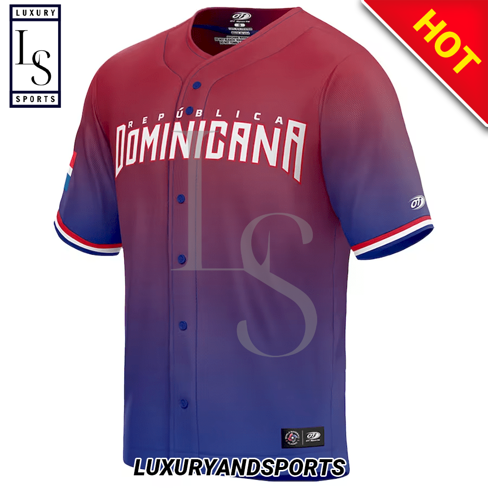 Dominican Republic Baseball Jersey HomeFavo