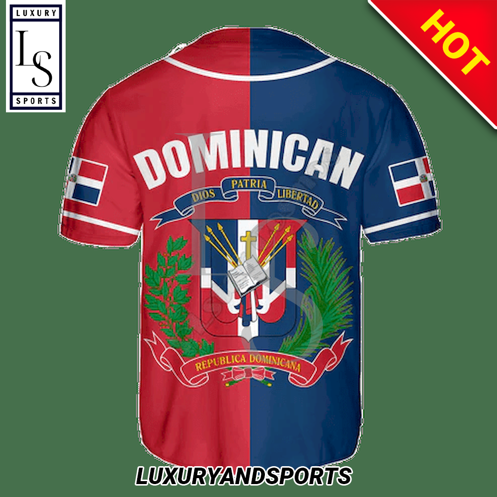 Dominican Republic World Baseball Jersey HomeFavo