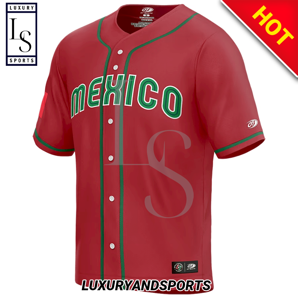 Mexico Baseball Jersey HomeFavo