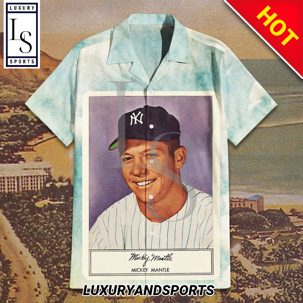 1953 Stahl-Meyer Franks Mickey Mantle Hawaiian Shirt