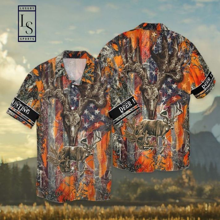 4th Of July Independence Day Deer Hunting Hawaiian Shirt