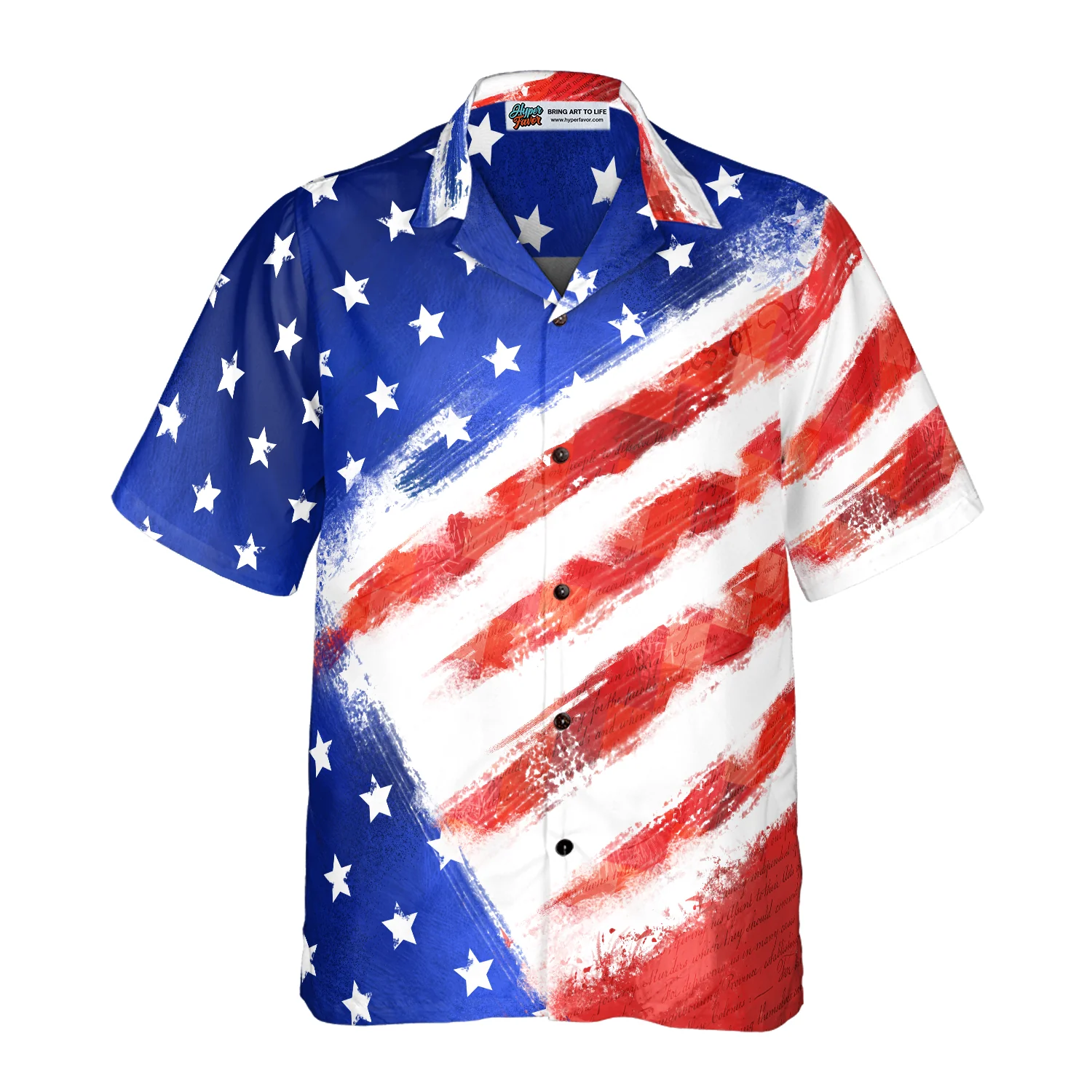 American Flag Hawaiin Shirt Aloha Shirt For Men and Women - HomeFavo