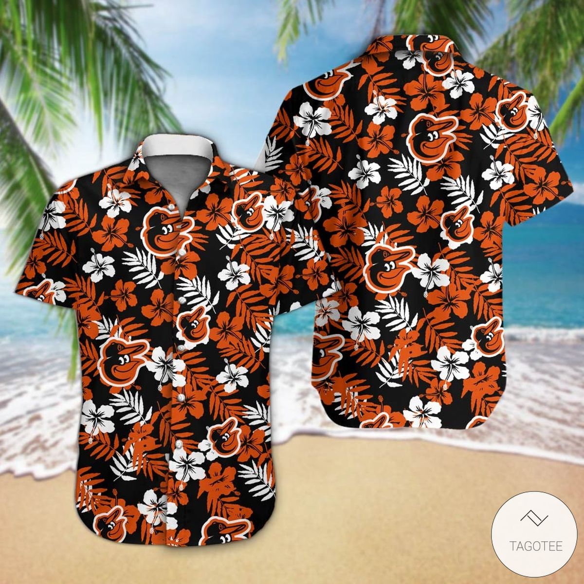 Baltimore Orioles Hawaiian Shirt