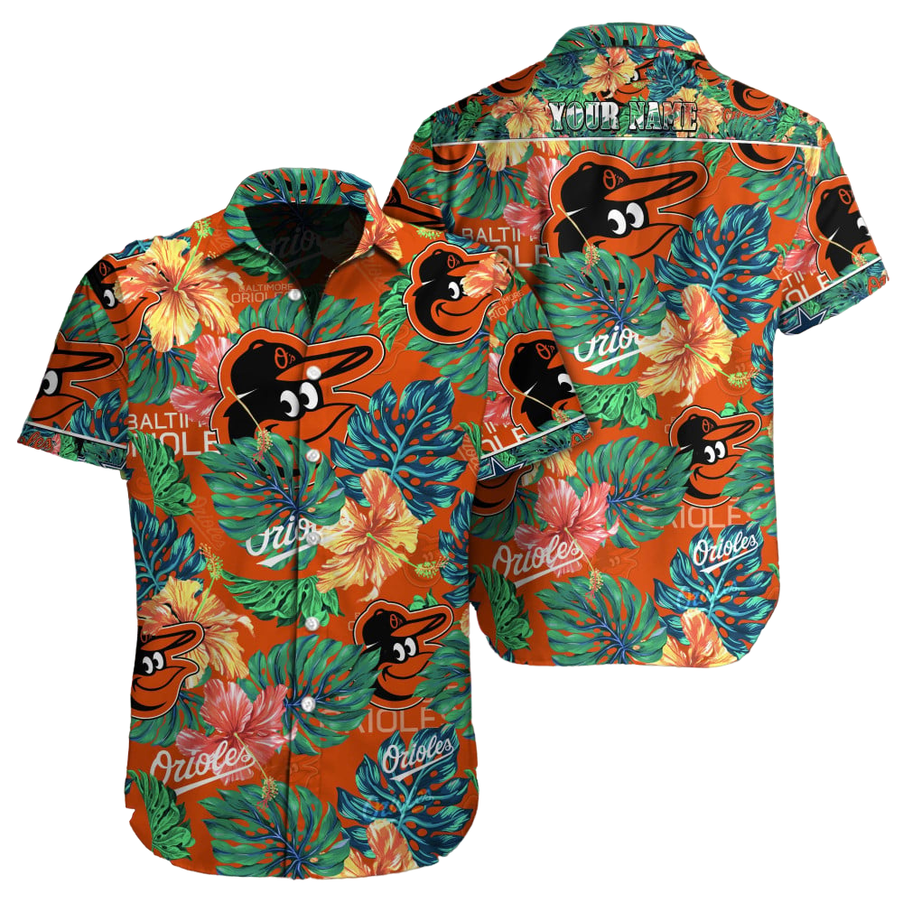 Baltimore Orioles MLB Custom Hawaiian shirt For Men Women Kid Gift for