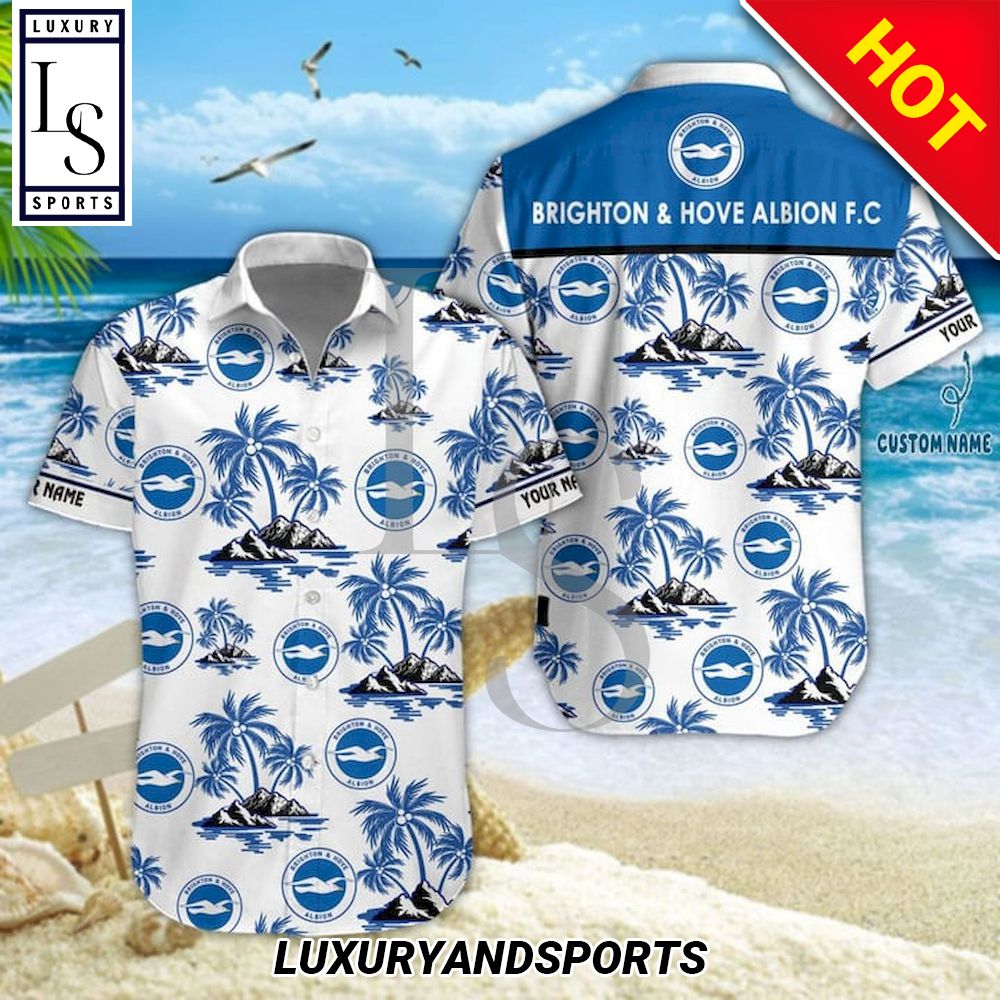 Brighton & Hove Albion FC Island Hawaiian Shirt