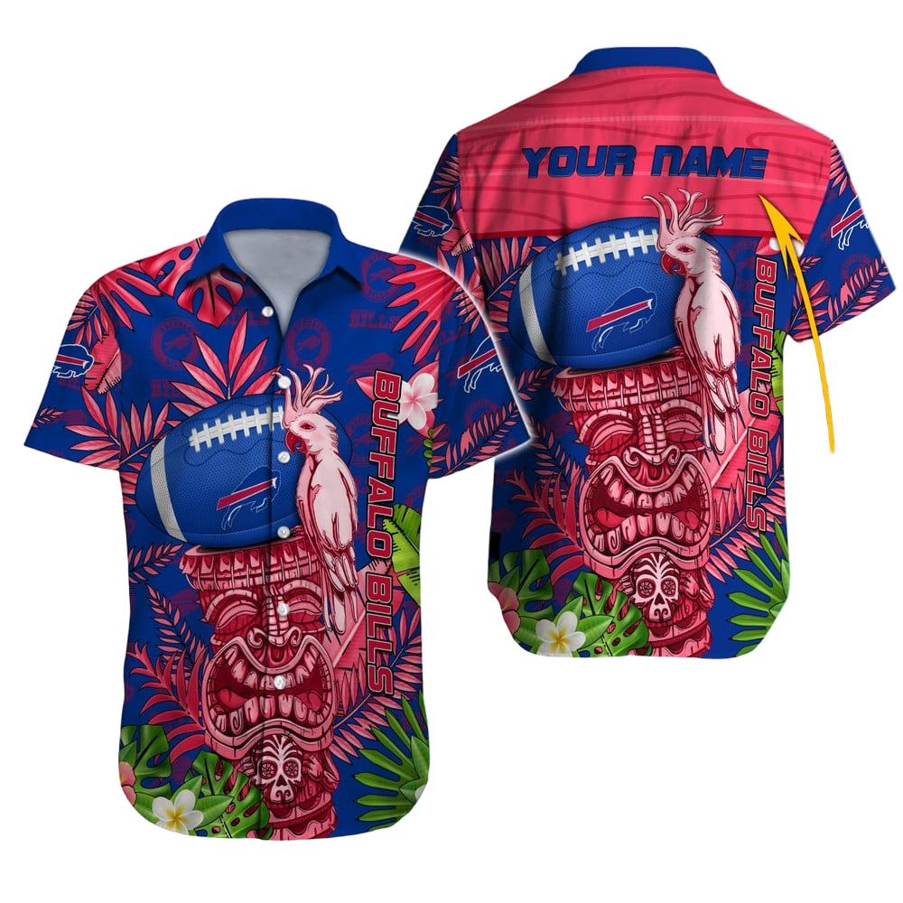 Buffalo Bills Hawaiian Shirt NFL Football Custom Hawaiian Shirt For Men Women Kid Gift For Fans 7