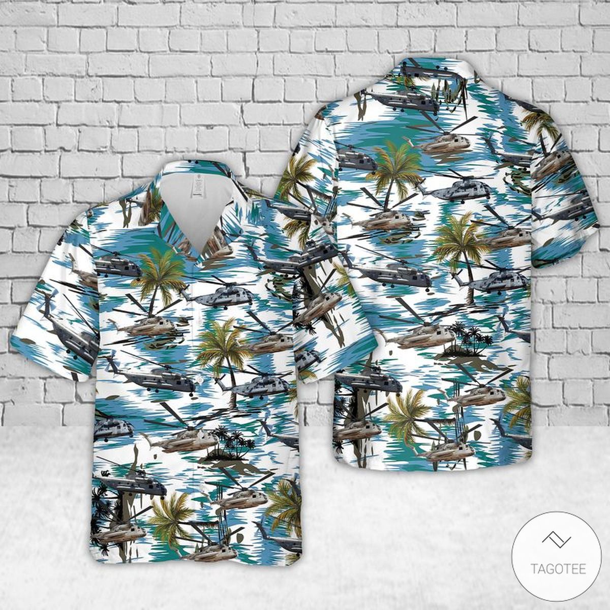 Ch 53D Sea Stallion Hawaiian Shirt