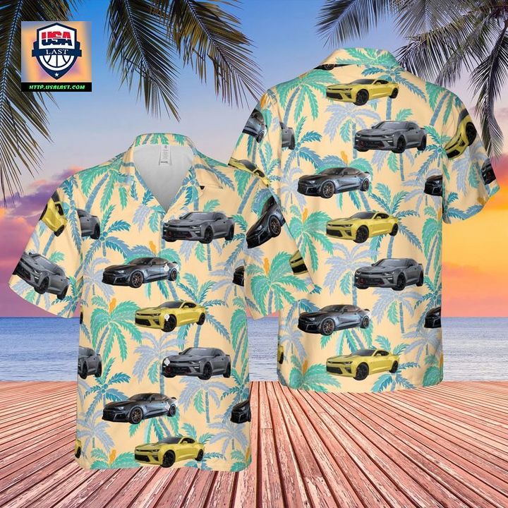 Chevy Camaro Ss 6Th Gen Hawaiian Shirt - HomeFavo