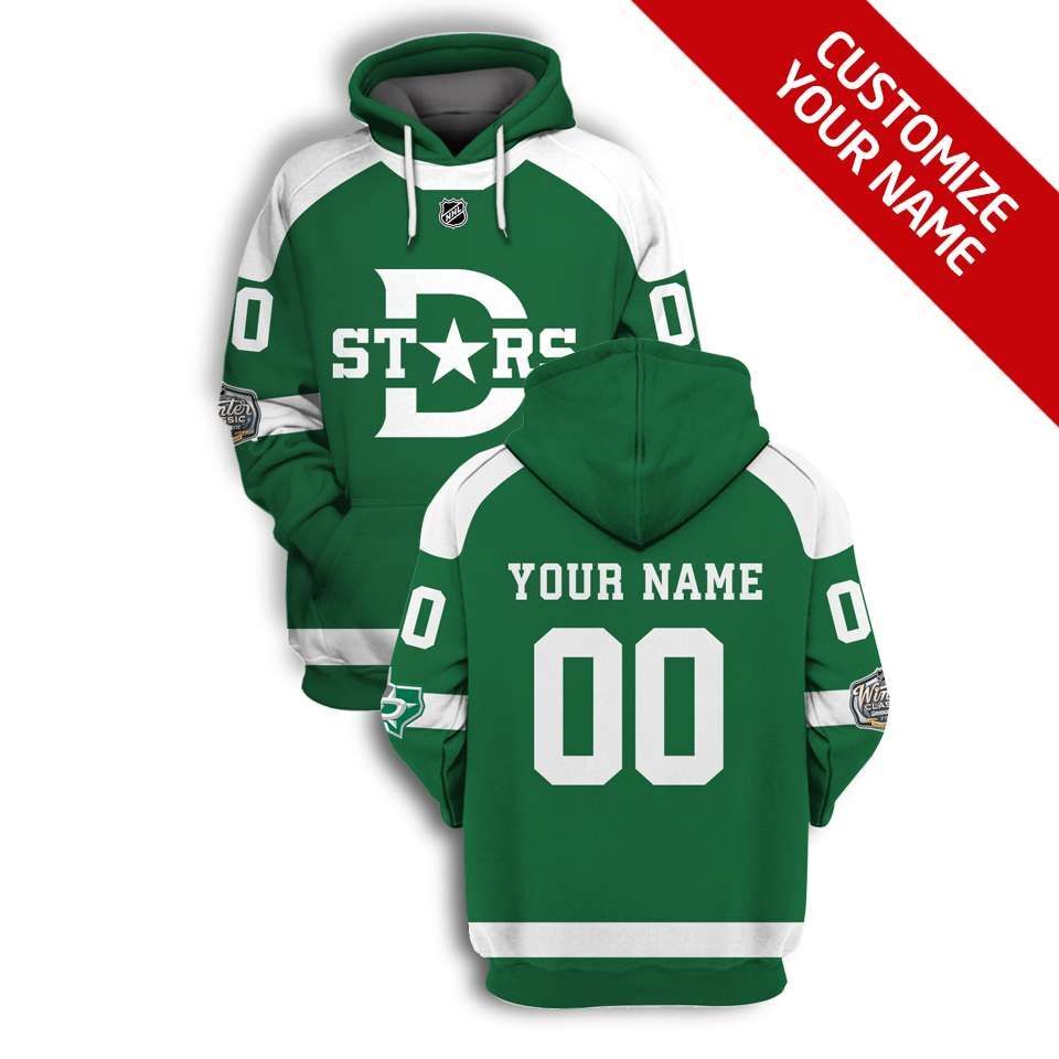 Customized Name Dallas Stars 3D Hoodie 02 HomeFavo