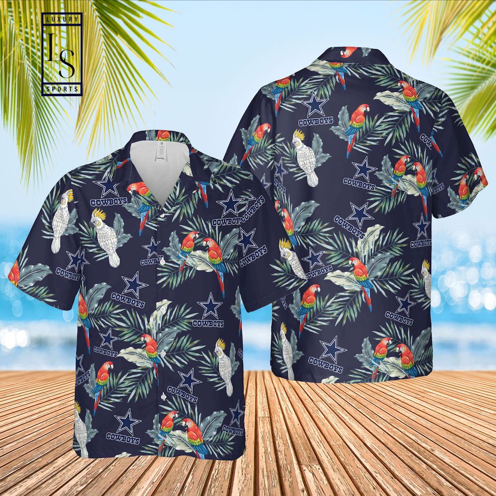 Dallas Cowboys Tropical Hawaiian Shirt - HomeFavo