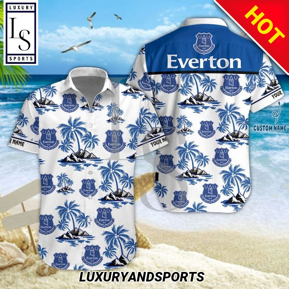 Everton FC Island Hawaiian Shirt