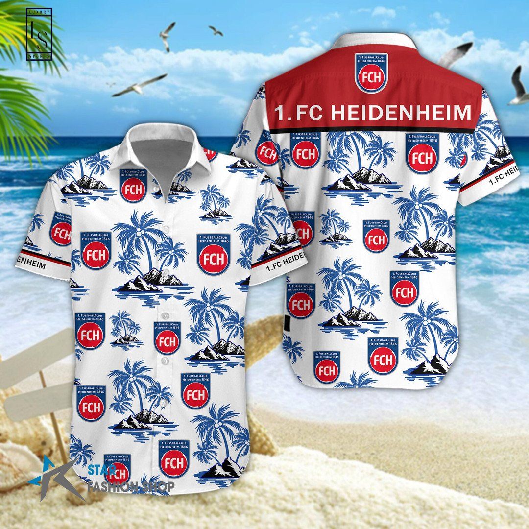 FC Heidenheim 3D Hawaiian Shirt