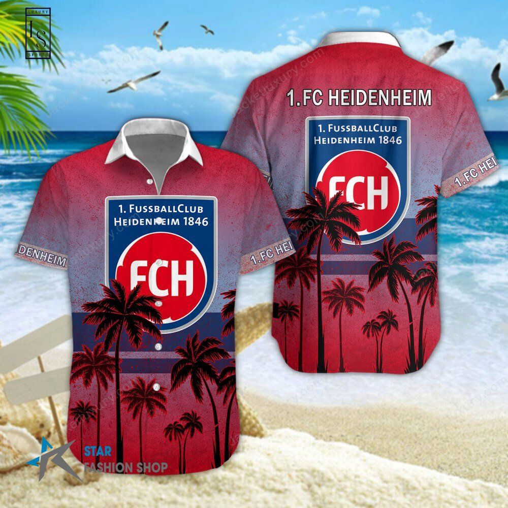 FC Heidenheim 3D Hawaiian Shirt