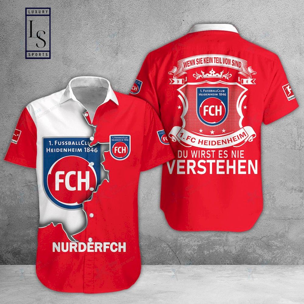 FC Heidenheim Nurderfch Hawaiian Shirt