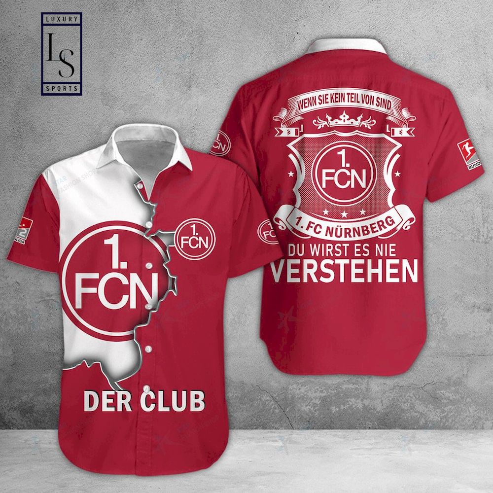 FC Nurnberg Der Club Hawaiian Shirt