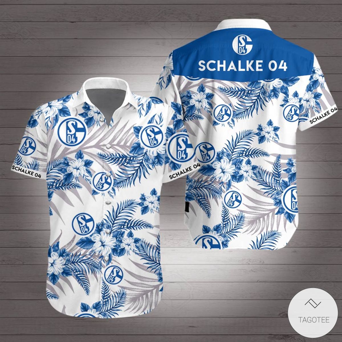 Fc Schalke 04 Hawaiian Shirt