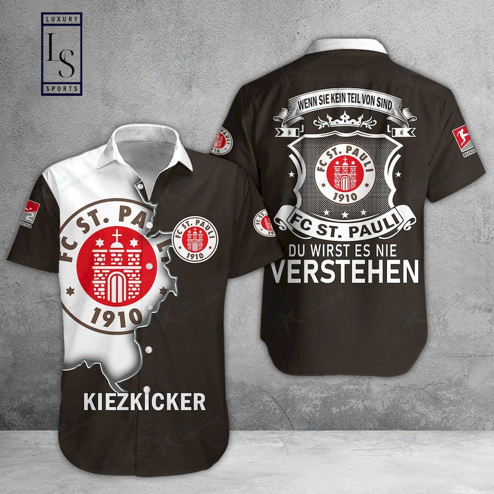 FC St. Pauli Kiezkicker Hawaiian Shirt