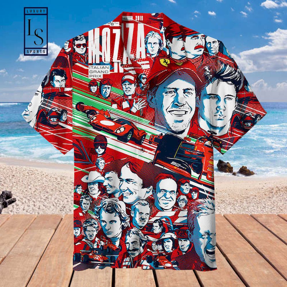 Ferrari Italian Grand Prix Monza Hawaiian Shirt