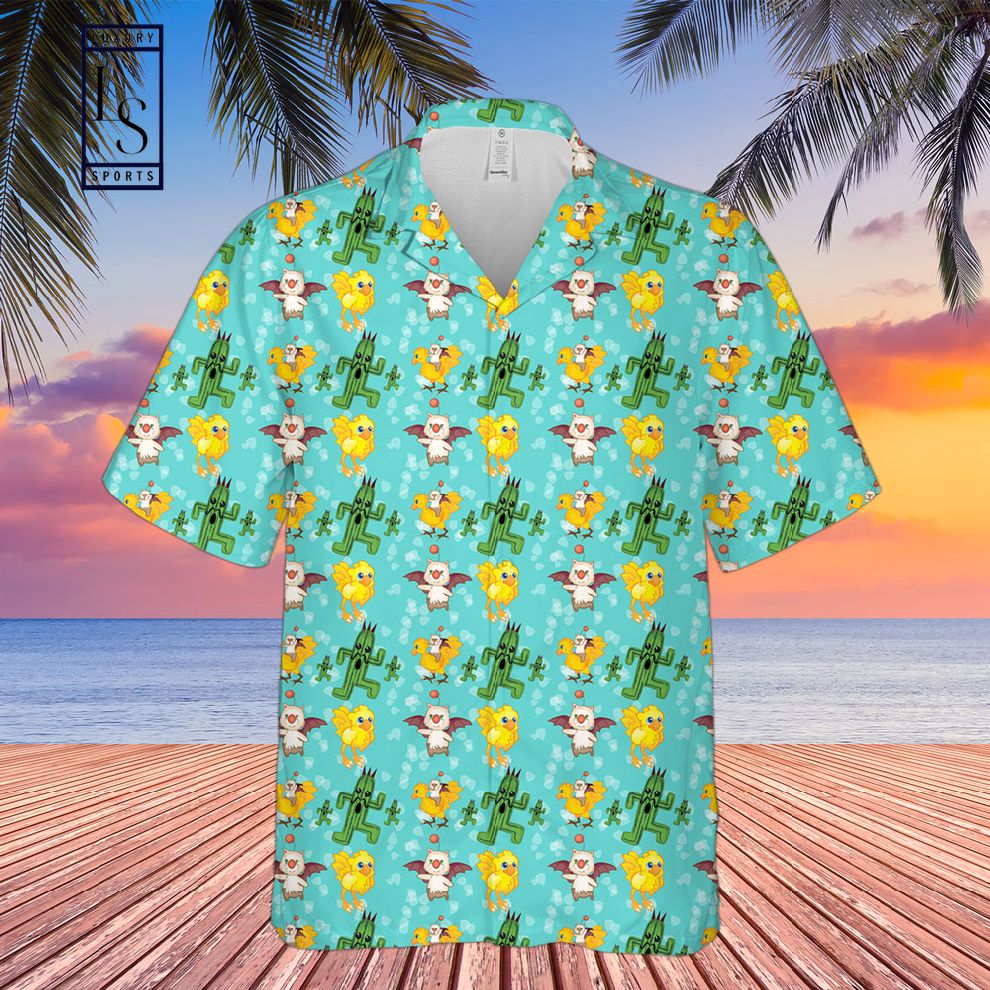 Final Fantasy Hawaiian Shirt