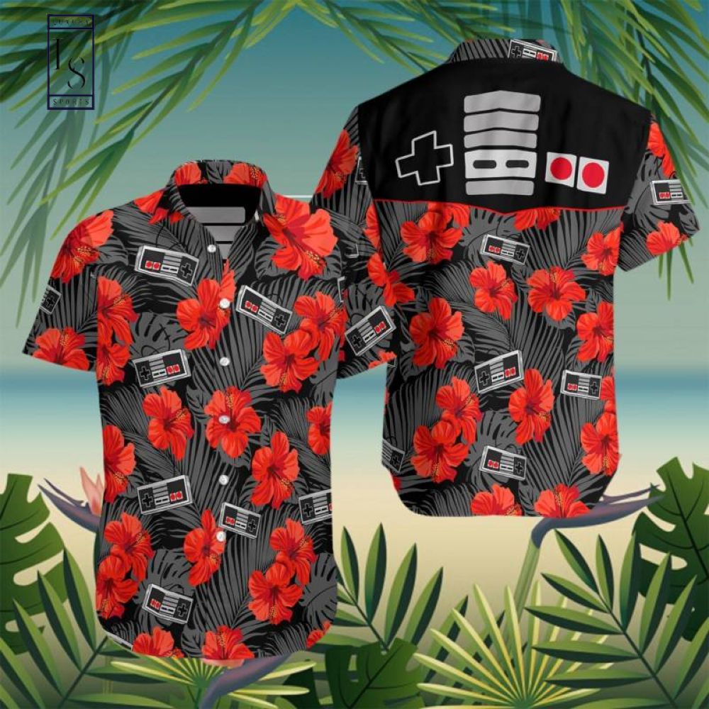 First Generation Gamepad Hawaiian Shirt