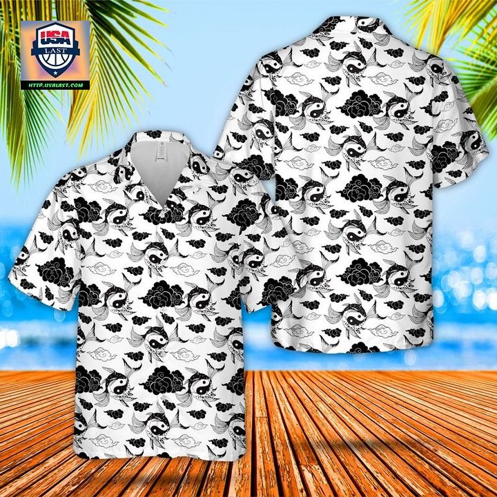 Fish Yin And Yang Hawaiian Shirt