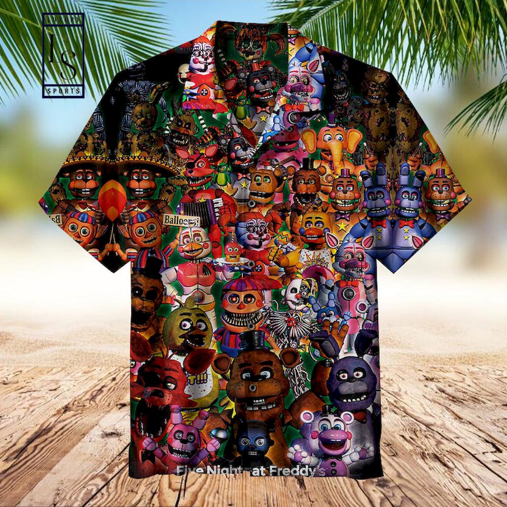 Five Nights At Freddy's Monster Hawaiian Shirt