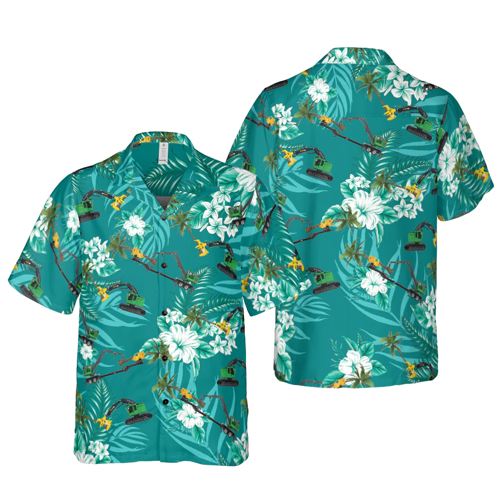 Gus Runde Teal Hawaiian Shirt Aloha Shirt For Men and Women - HomeFavo
