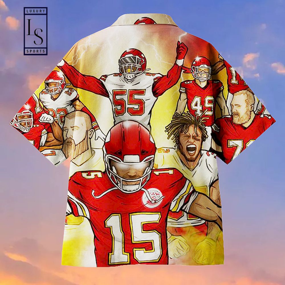 Kansas City Chiefs Victory Hawaiian Shirt - HomeFavo