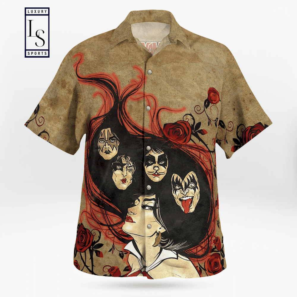 Kiss Vampirella Hawaiian Shirt