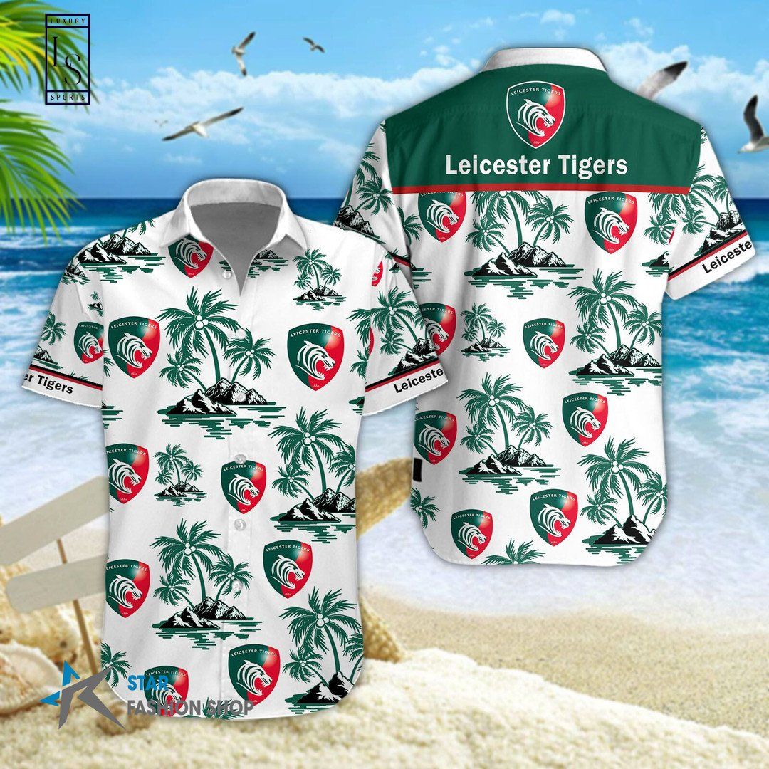 Leicester Tigers 3D Hawaiian Shirt