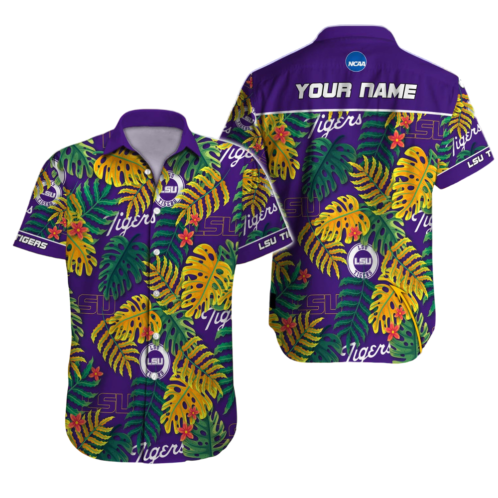 LSU TIGERS NCAA Hawaiian Shirt Custom Hawaii Shirt For Men Women Kid Gift for Fans