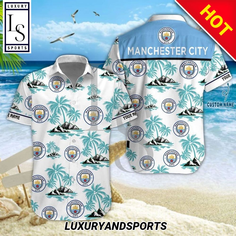 Manchester City FC Island Hawaiian Shirt