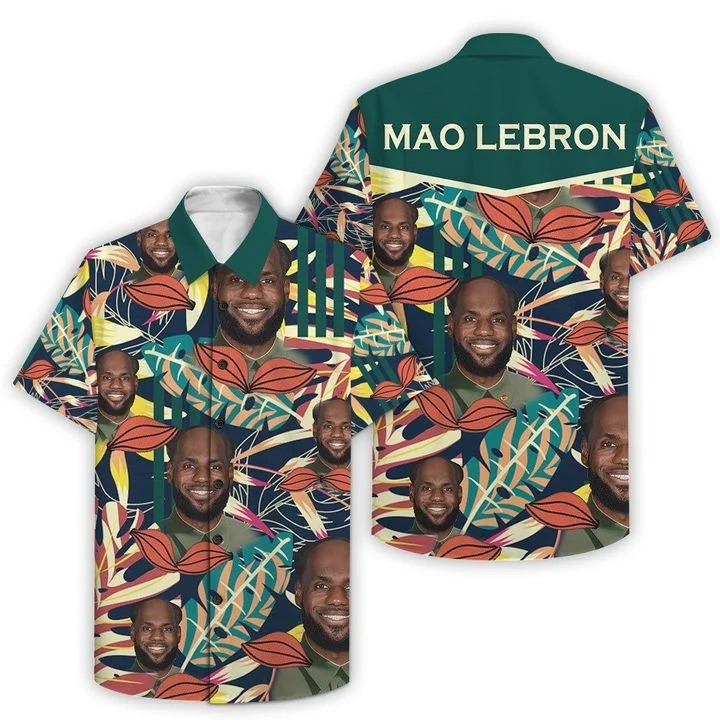 Mao Lebron Hawaiian Shirt - HomeFavo