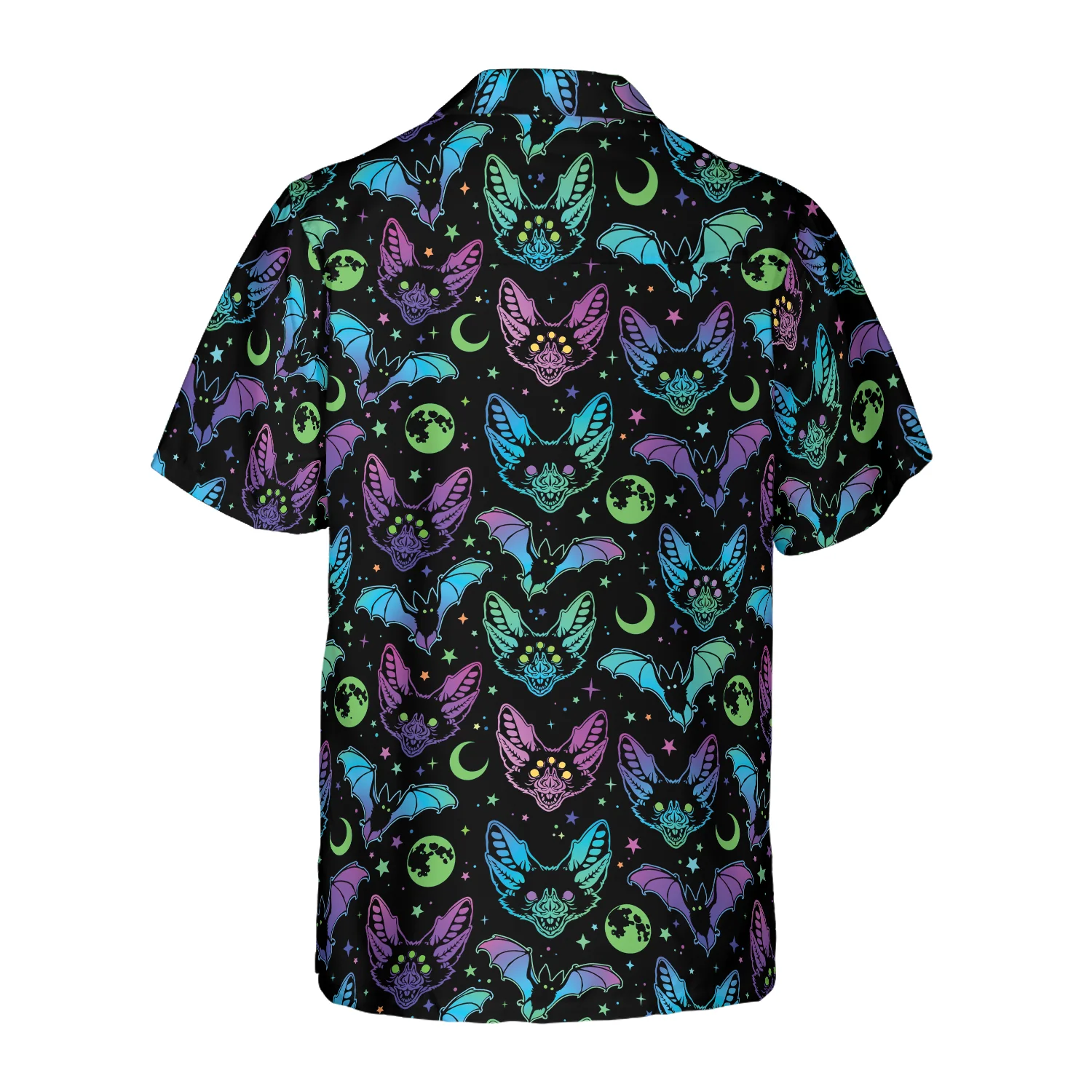 Multicolored Bats Hawaiian Shirt Aloha Shirt For Men and Women - HomeFavo