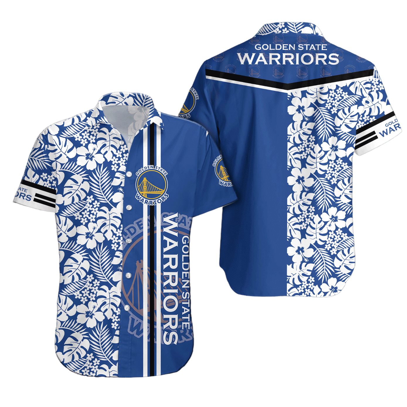 Nba 2022 Golden State Warriors Hawaiian Shirt Aloha Shirt For Men Women ...