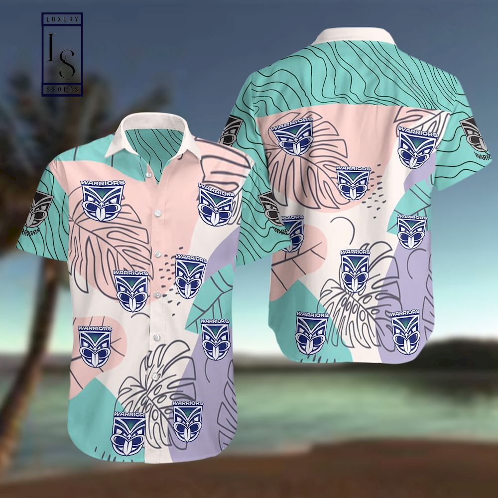 New Zealand Warriors Summer Hawaiian Shirt