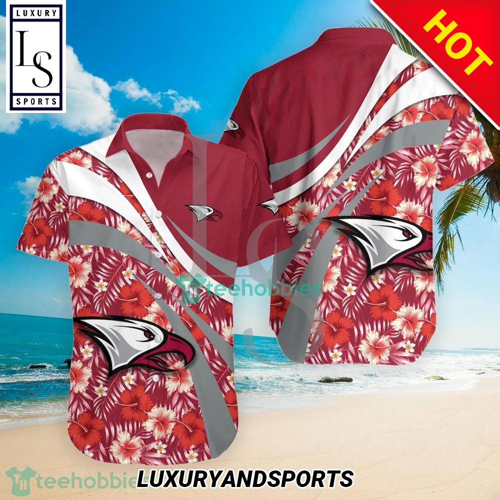 North Carolina Central Eagles NCAA Hibiscus Tropical Flower Hawaiian Shirt