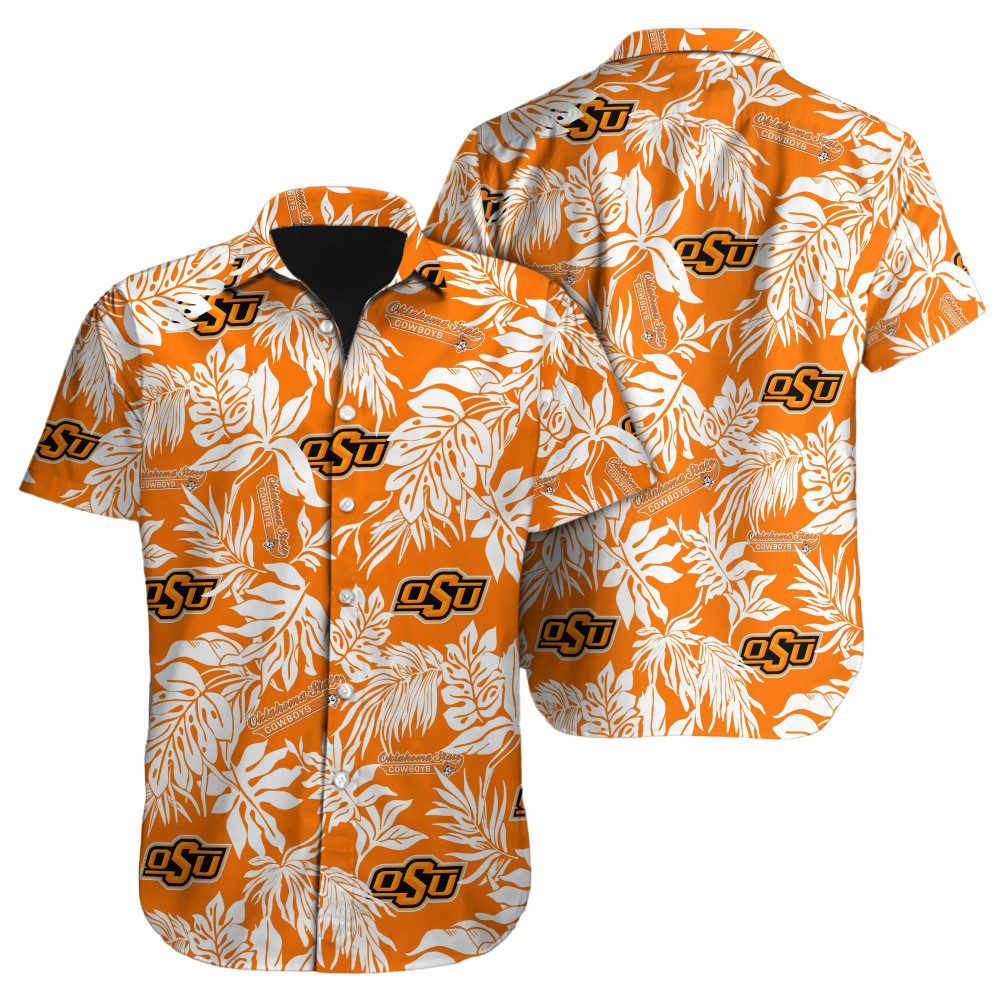 Oklahoma State Cowboys NCAA Hawaiian shirt For Men Women Kid Gift for Fans