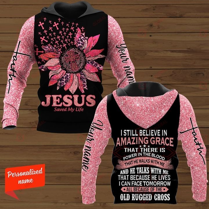 Personalized Jesus Save My Life 3D Hoodie 100321