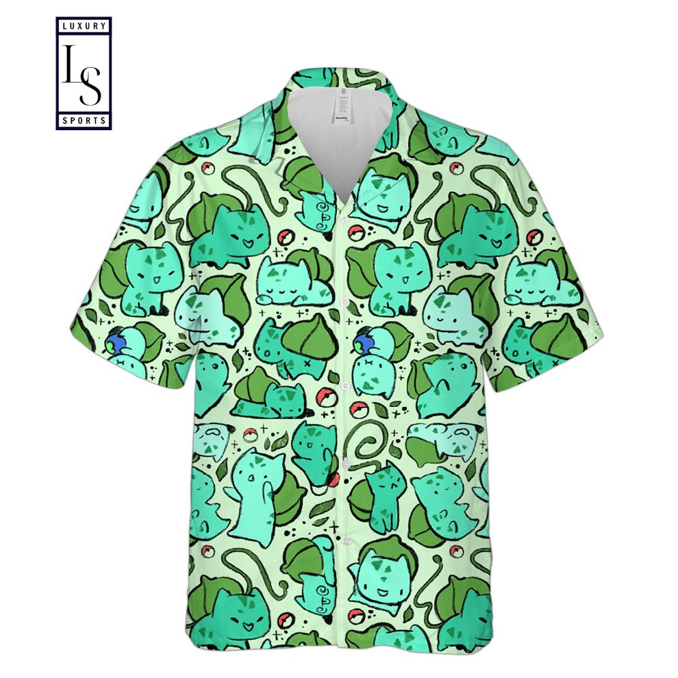 Pokemon Hawaiian Shirt - HomeFavo