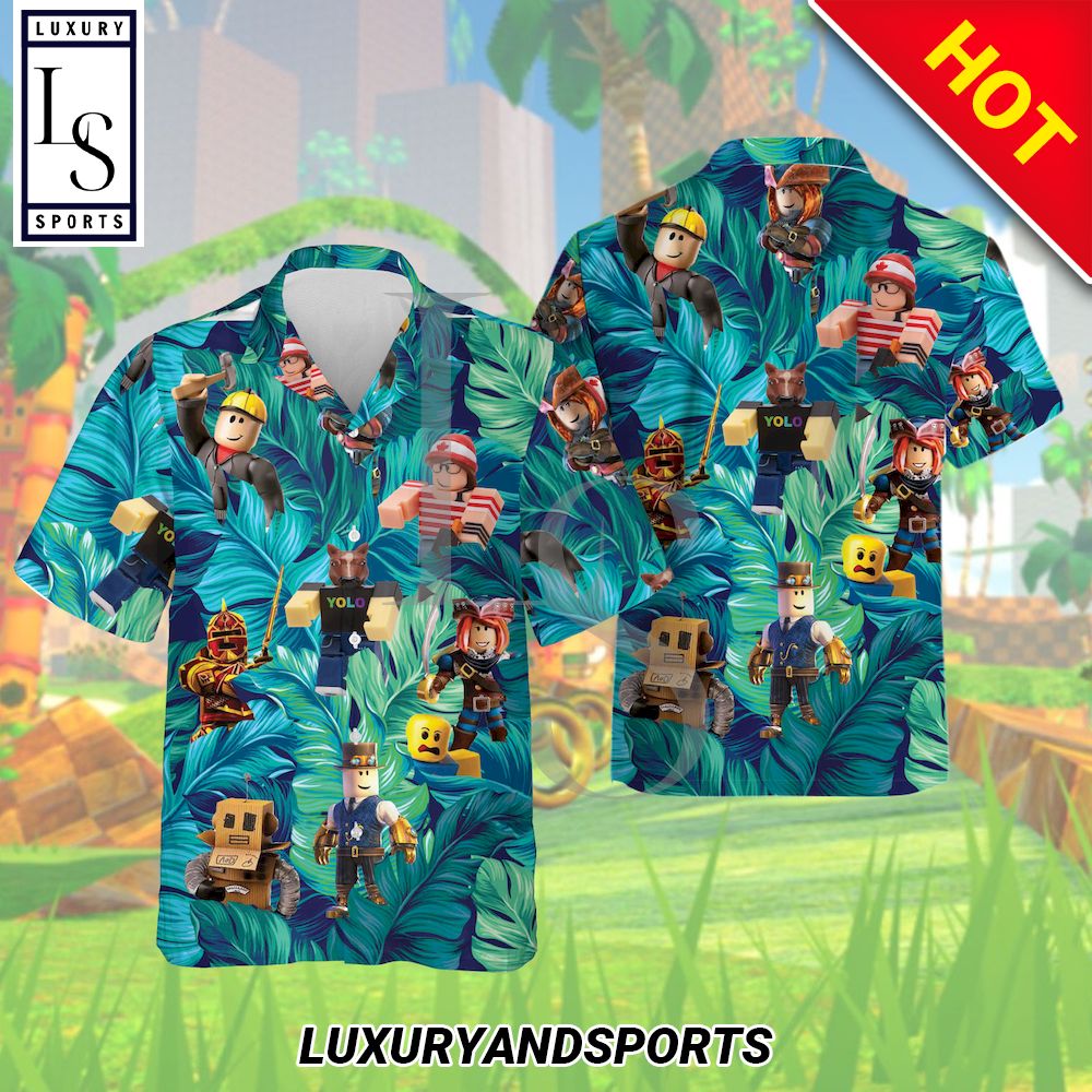 Roblox Game Hawaiian Shirt - HomeFavo