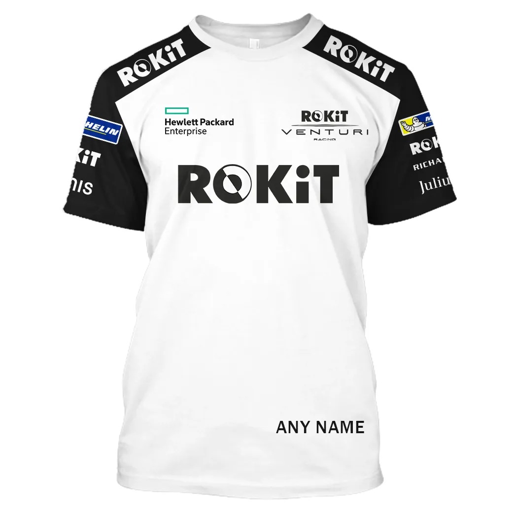 Rokit Venturi Racing Personalized 3D Hoodie And Shirt 030821