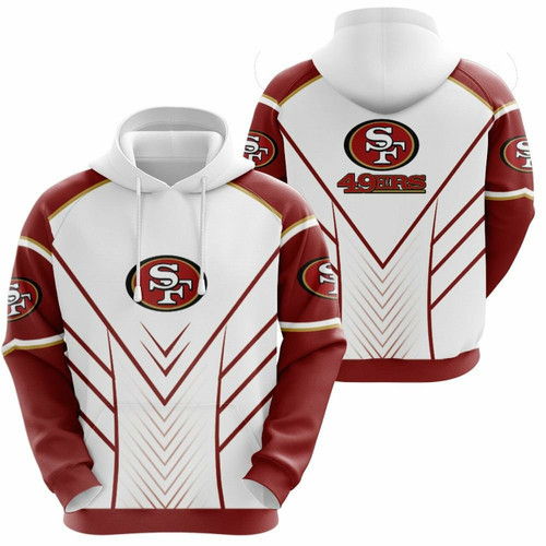 San Francisco 49Ers NFL Lover 3D Pullover Hoodie Zip-up Hoodie Model ...