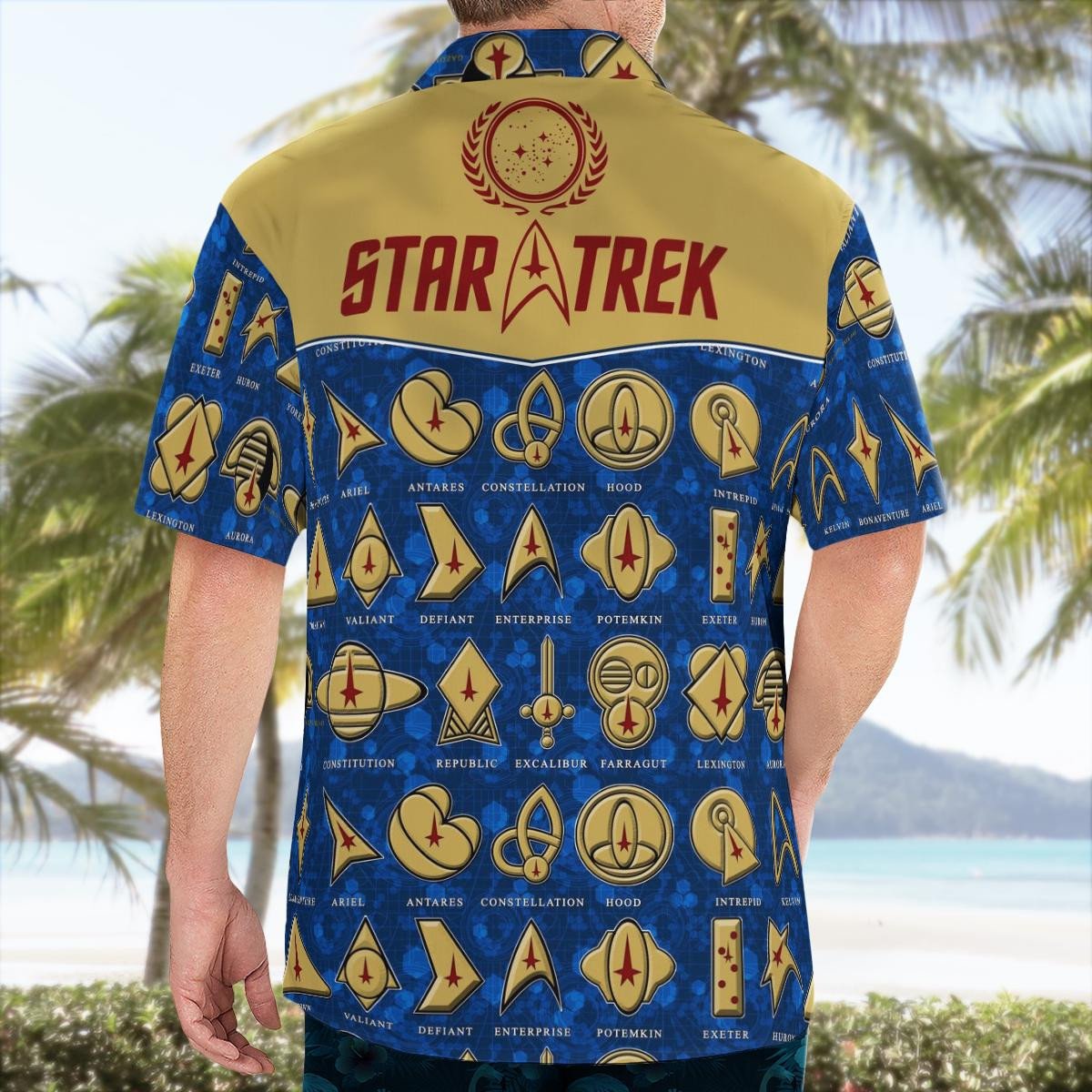 Star Trek Blue Hawaiian Shirt Aloha Shirt For Men Women Kid - HomeFavo